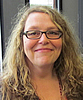 headshot of library clerk and circulation manager Amy Westfall